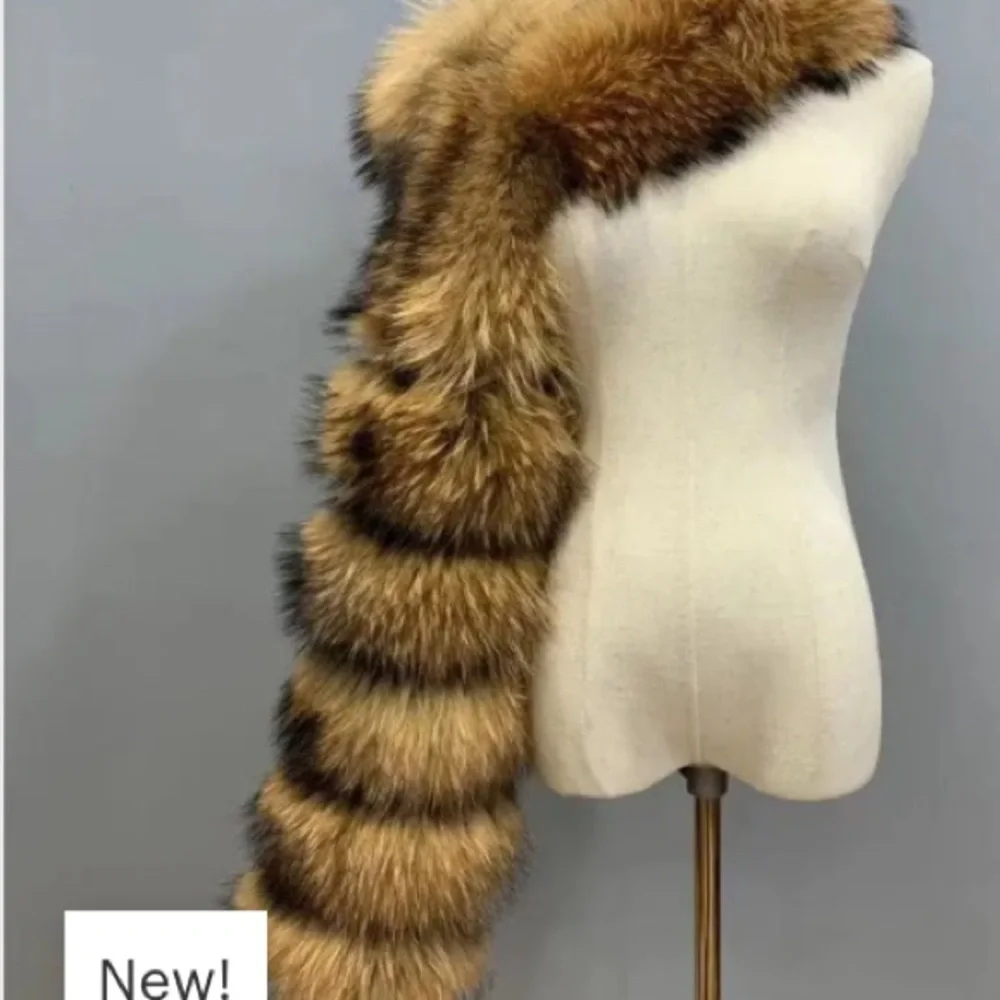 🔥New blue faux fur scarf🔥 - Picture 7 of 15